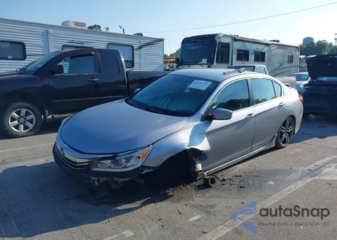 2016 Honda Accord Sport из США, поврежденный, VIN 1HGCR2F52GA205035